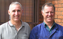 Graeme and Peter Howey